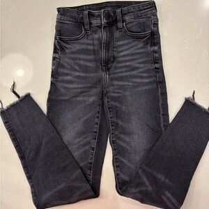 American Eagle Outfitters Gray Super Stretch Jeans